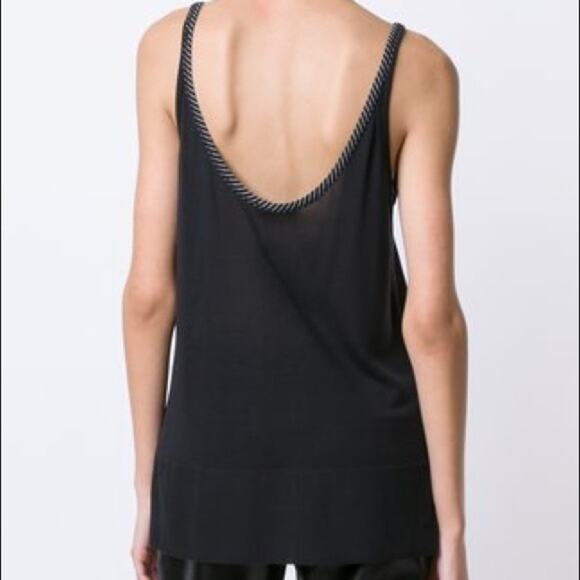 Rag & Bone Jane Cami Top Black Size Small NWT - Picture 4 of 7